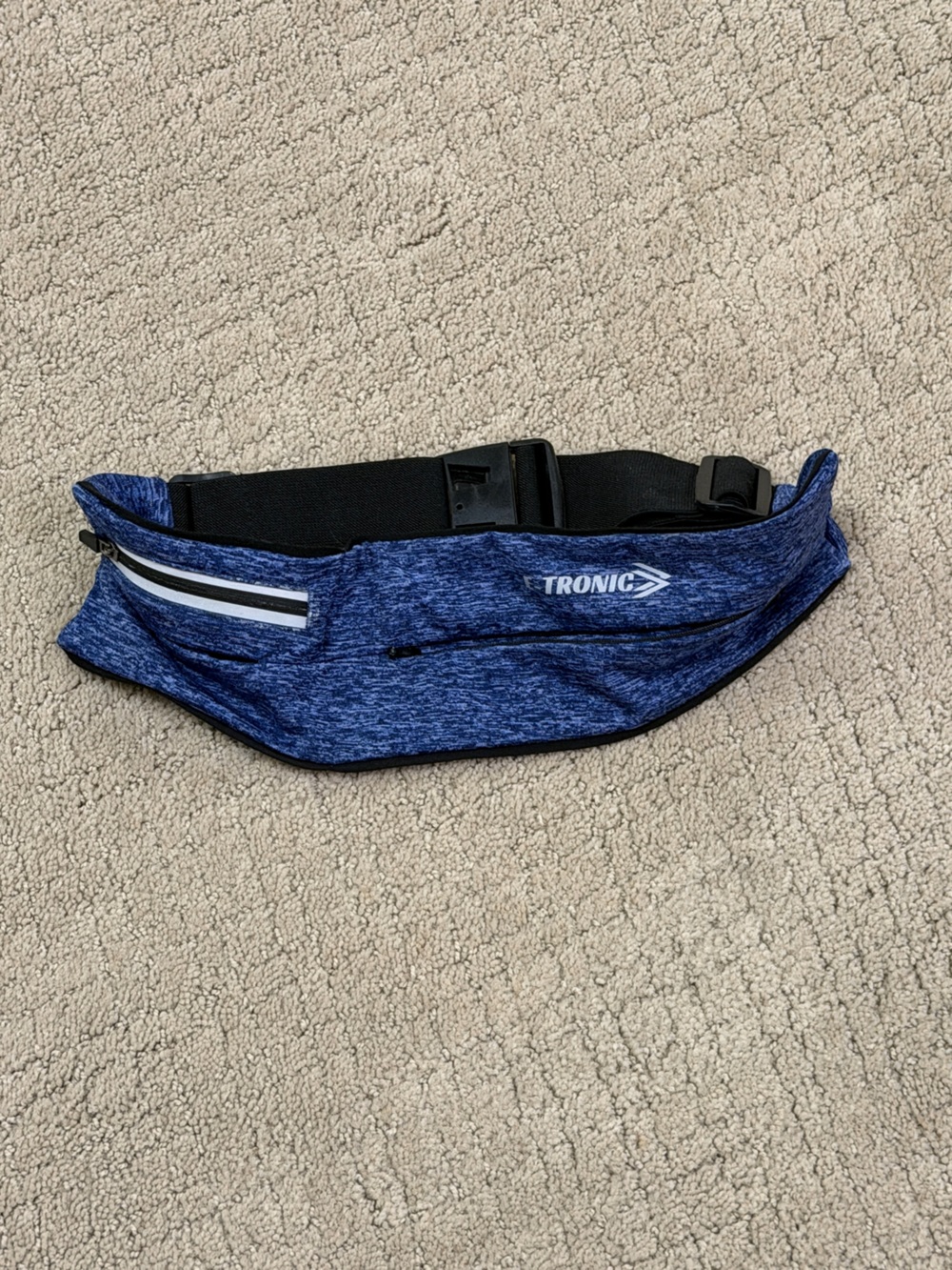 Blue Athletic Waist Bag